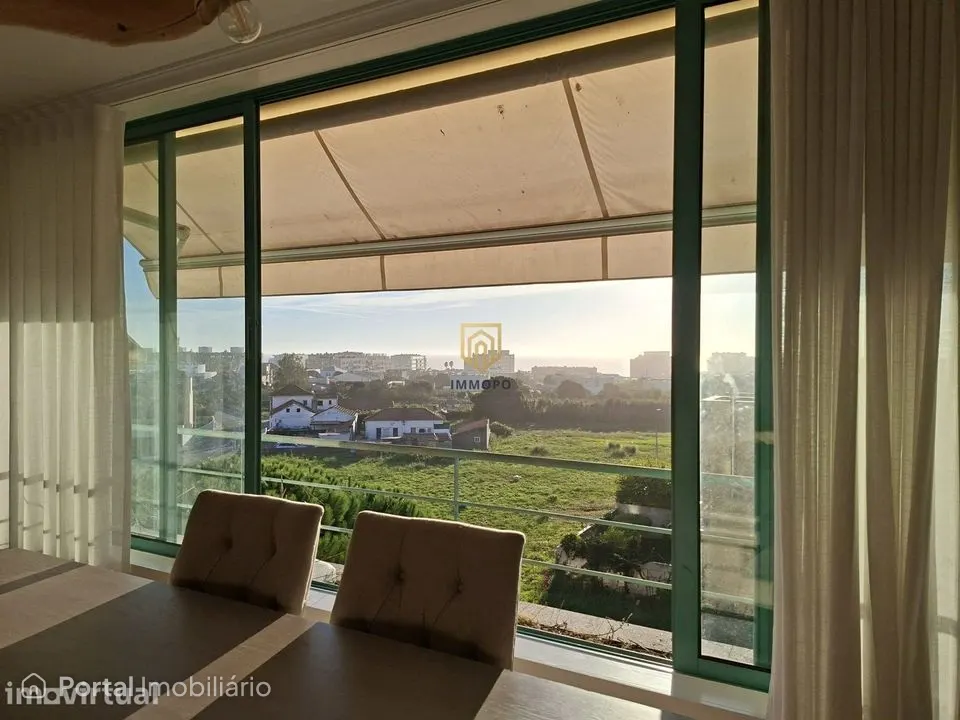 Apartamento T3 com Vista Mar e 2 lugares de estacionamento