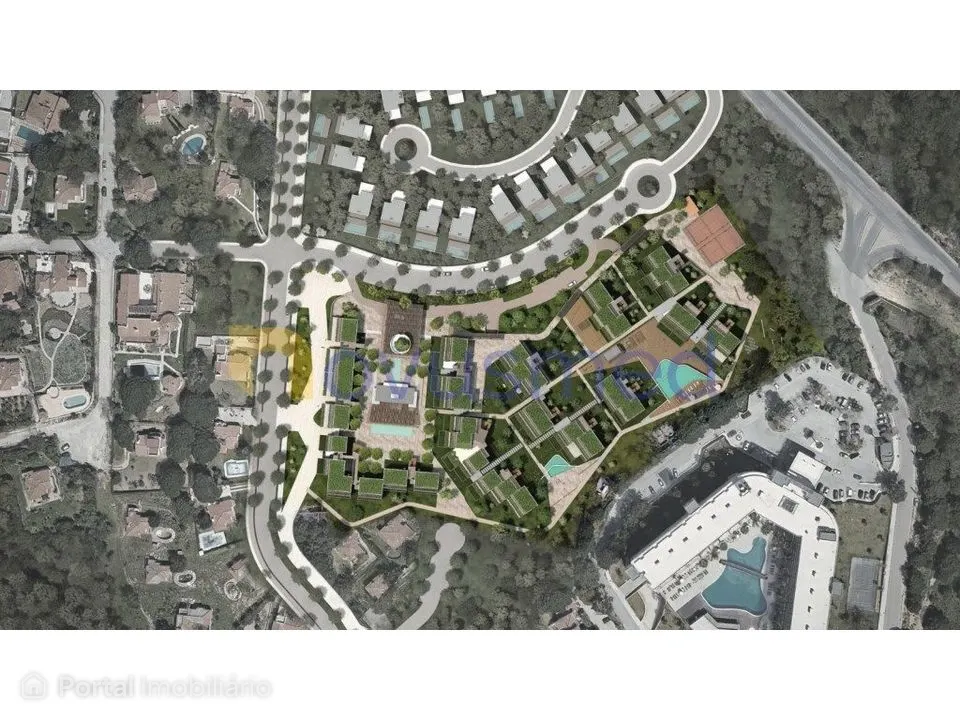 Lote construção condomínio moradias, vista de mar, Albufeira