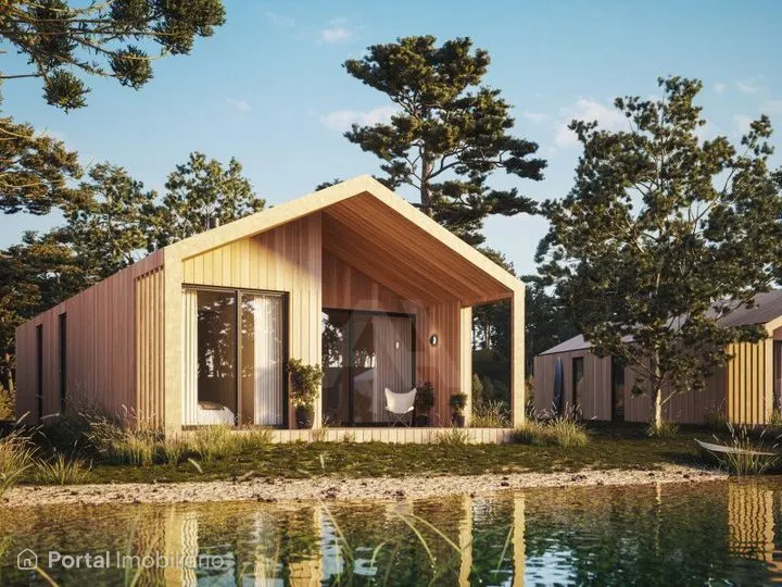 Moradia T3 (LakeHouse) situada num resort de luxo à beira da deslumbrante Lagoa de Óbidos