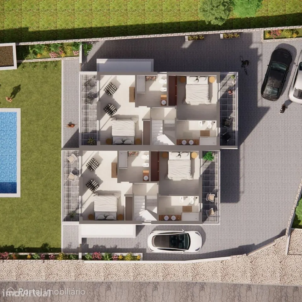 Moradia Contemporânea T2+1 em Condomínio com Piscina junto à Ericeira