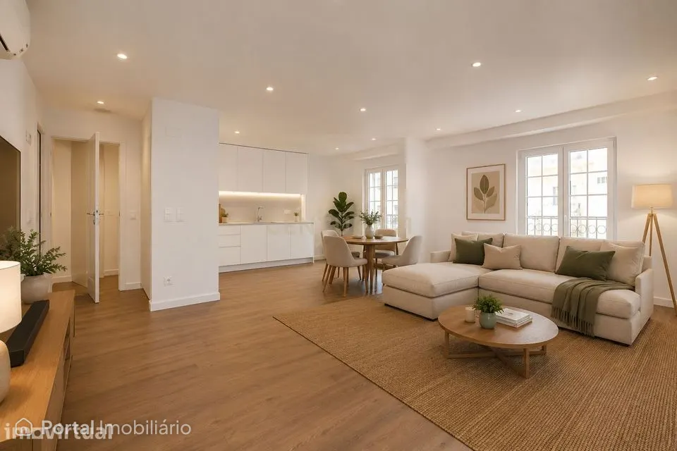 Apartamento T2 Urbanização Neudel na Amadora, a estrear