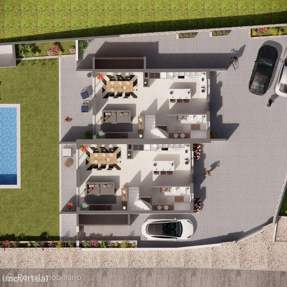 Moradia Contemporânea T2+1 em Condomínio com Piscina junto à Ericeira