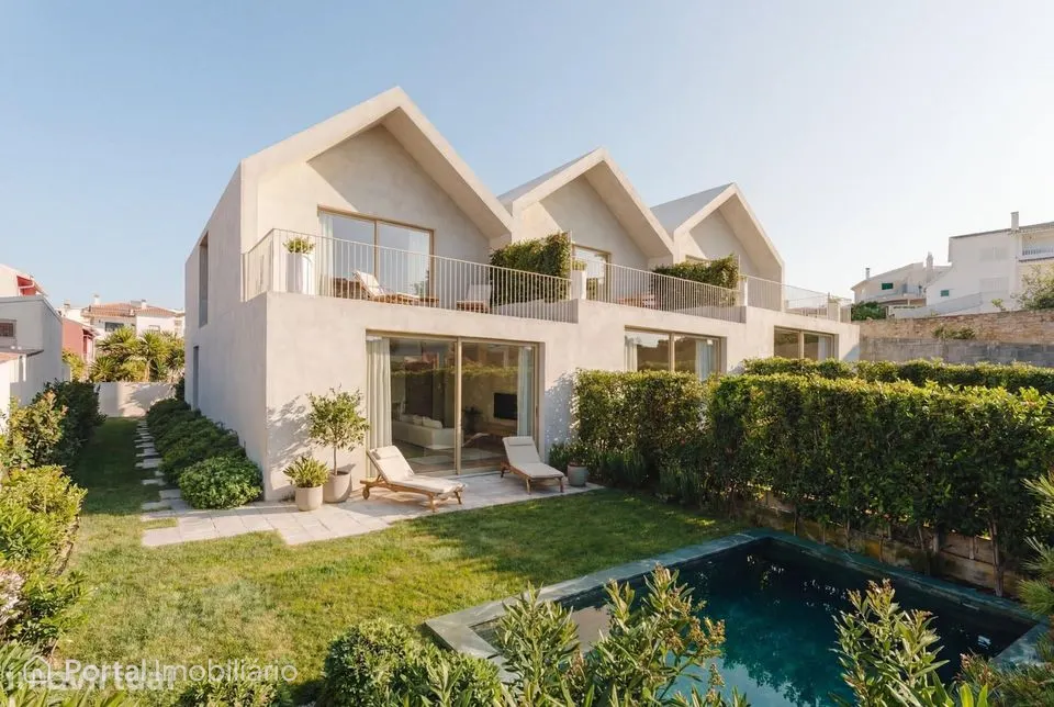 Moradia T3 com piscina e jardim privativo — White Villas, Estoril