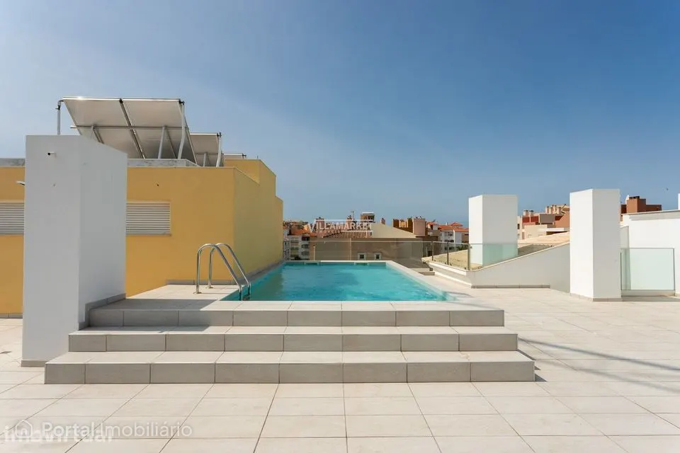 Apartamentos T2 e T3 + 1 novos com piscina na cobertura situados em la