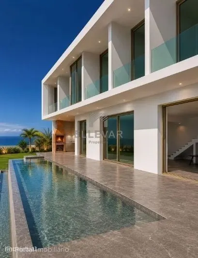 Moradia T3 com piscina com vista Mar na Calheta