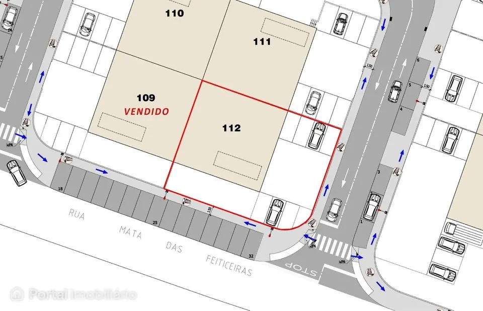 Lote de terreno com 510m² destinado à construção de armazém