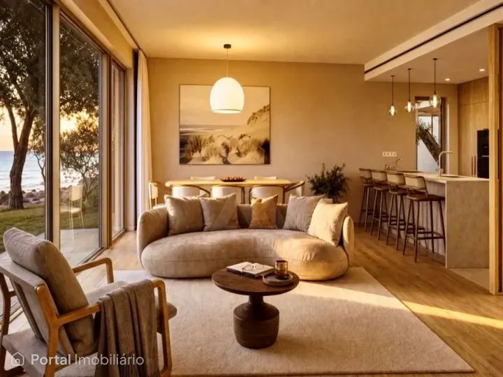 Moradia T3 de luxo com vista mar na Praia D'el Rey