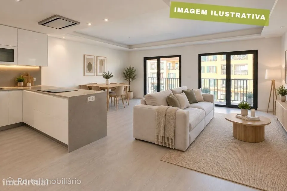 Apartamento T3 com Varanda Vista Mar e Parqueamento na Ericeira
