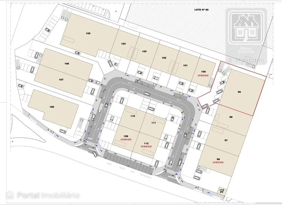Amplo Lote de terreno com 1132m² destinado à construção de armazém