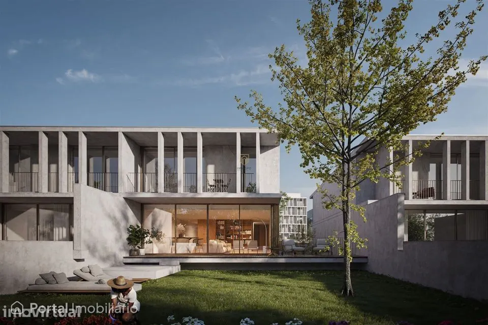 Moradia T3 exclusiva, com jardim privativo em Vila Nova de Gaia