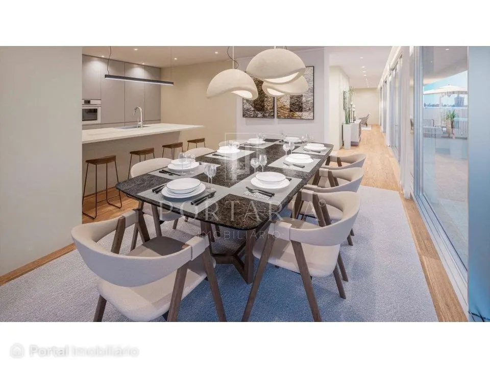 Apartamento T4 novo com vista para as salinas da Ria de Aveiro