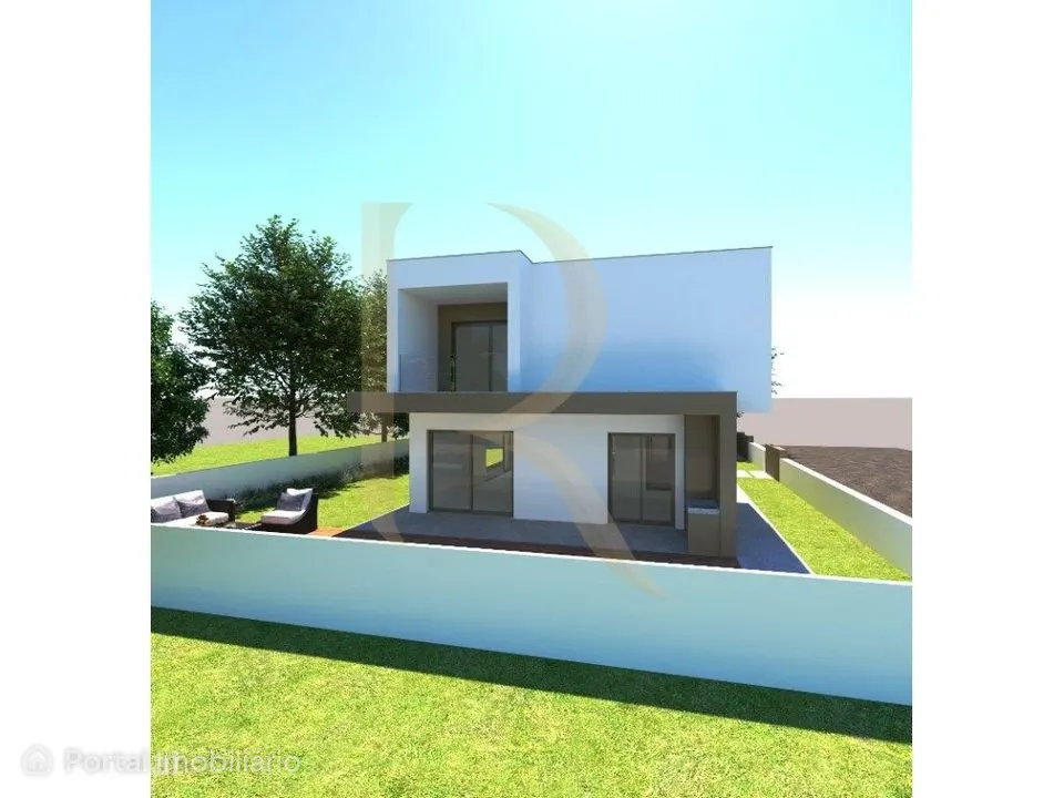 Moradia nova isolada T3 com piscina na Aroeira