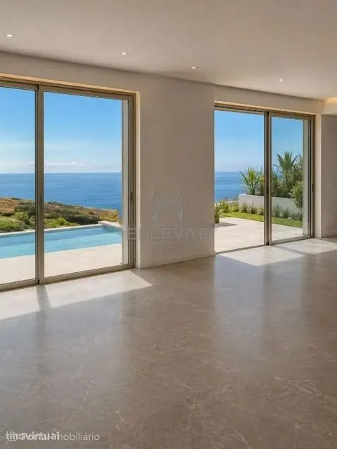 Moradia T3 com piscina com vista Mar na Calheta