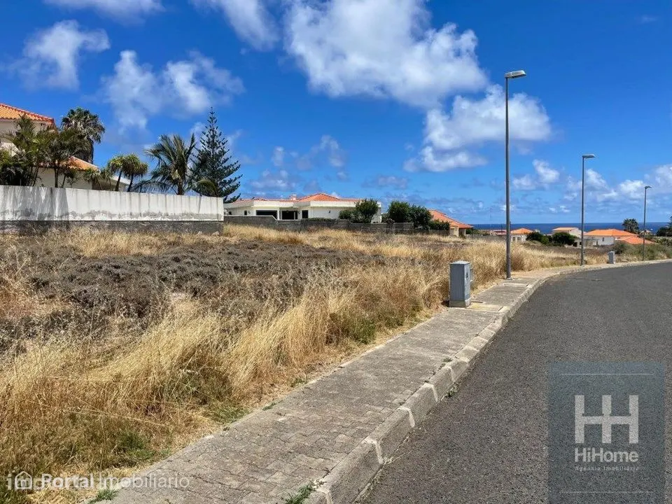 Lote para construção na Ilha do Porto Santo