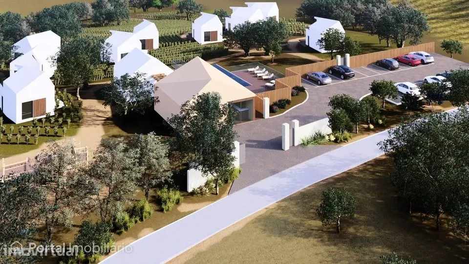 Terreno misto 13.040 m2 em Moçarria com projeto de turismo rural...