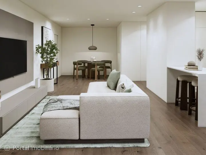 Apartamento T3 novo com garagem e piscina em Leiria