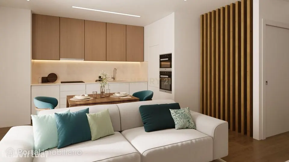 T0 NOVO - Viva com conforto e centralidade no Muralha Setúbal Residenc