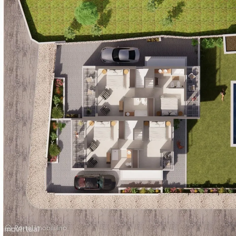 Moradia Contemporânea T2+1 em Condomínio com Piscina junto à Ericeira