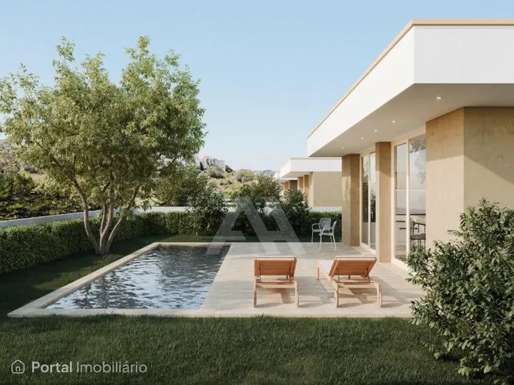Moradia T3 nova com piscina