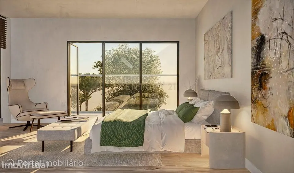 Apartamento de luxo T3 em construção em Montijo.