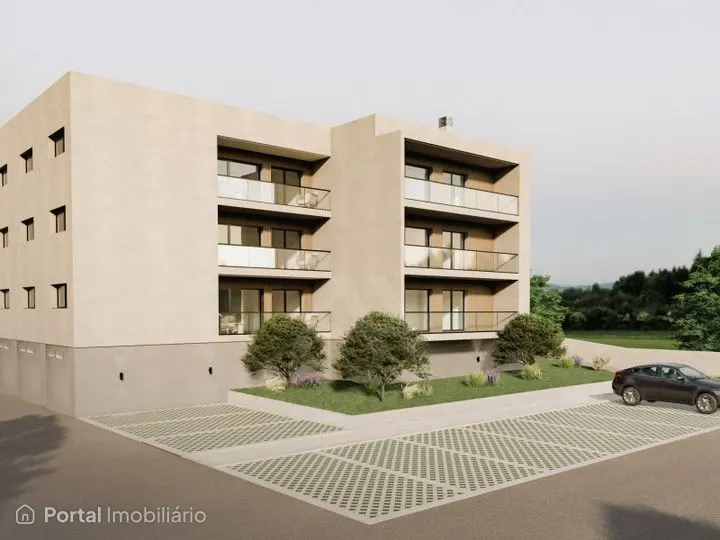 Apartamento T2 novo em condomínio fechado de qualidade em Leiria