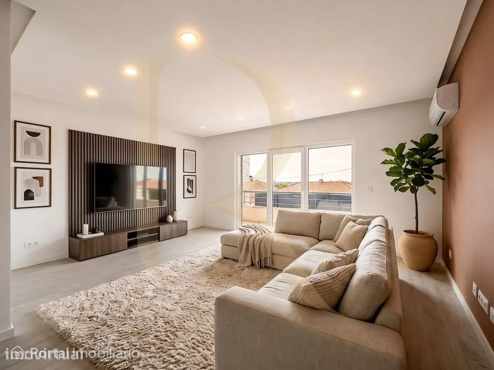 Apartamento T3 com elevador, parqueamento e arrecadação em condomín...
