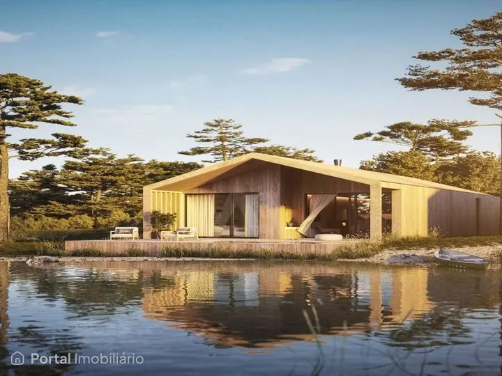 Moradia T3 (LakeHouse) situada num resort de luxo à beira da deslumbrante Lagoa de Óbidos