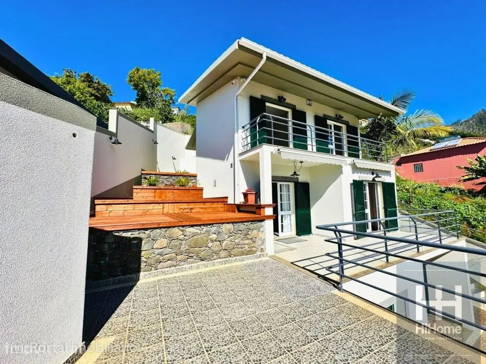 Moradia T3 com vista mar em São Roque, Funchal