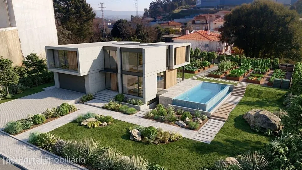 Terreno com 800 m2 para moradia (a 5 minutos dos Carvalhos)