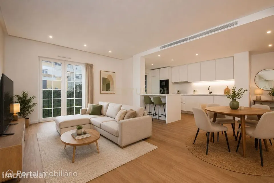 Apartamento T2 Urbanização Neudel na Amadora, a estrear