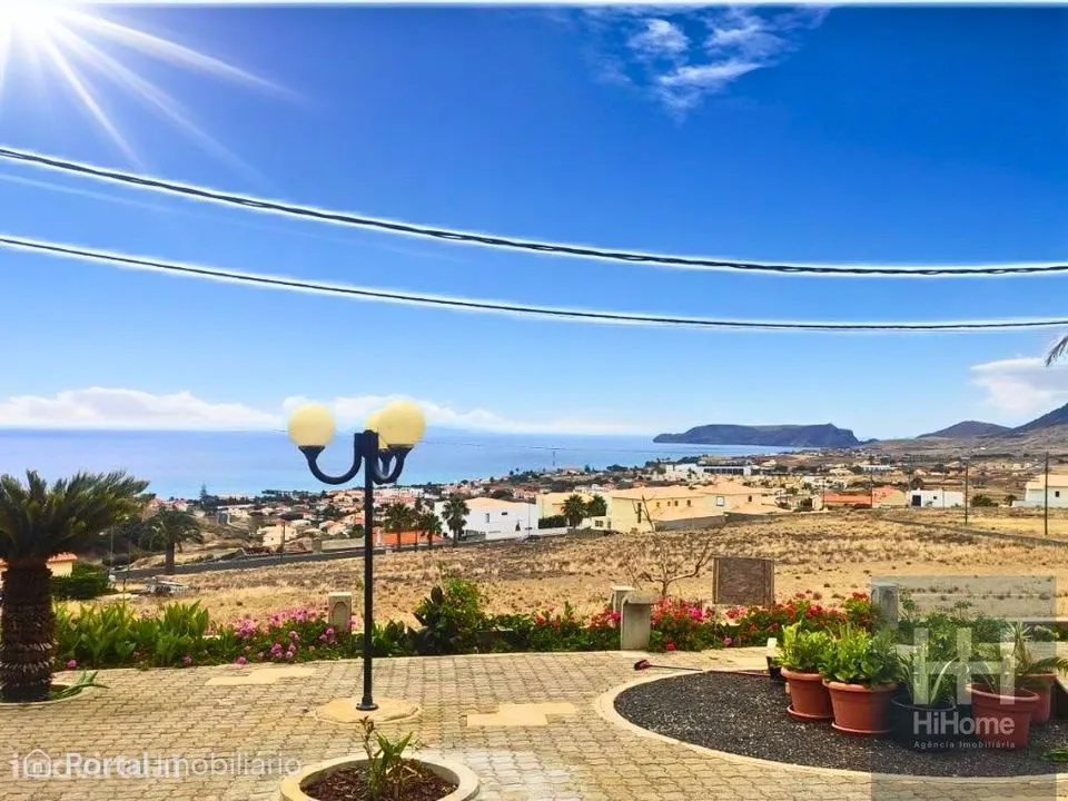 Moradia T3 com vista mar na Ilha do Porto Santo - Sítio do Pé do Pico
