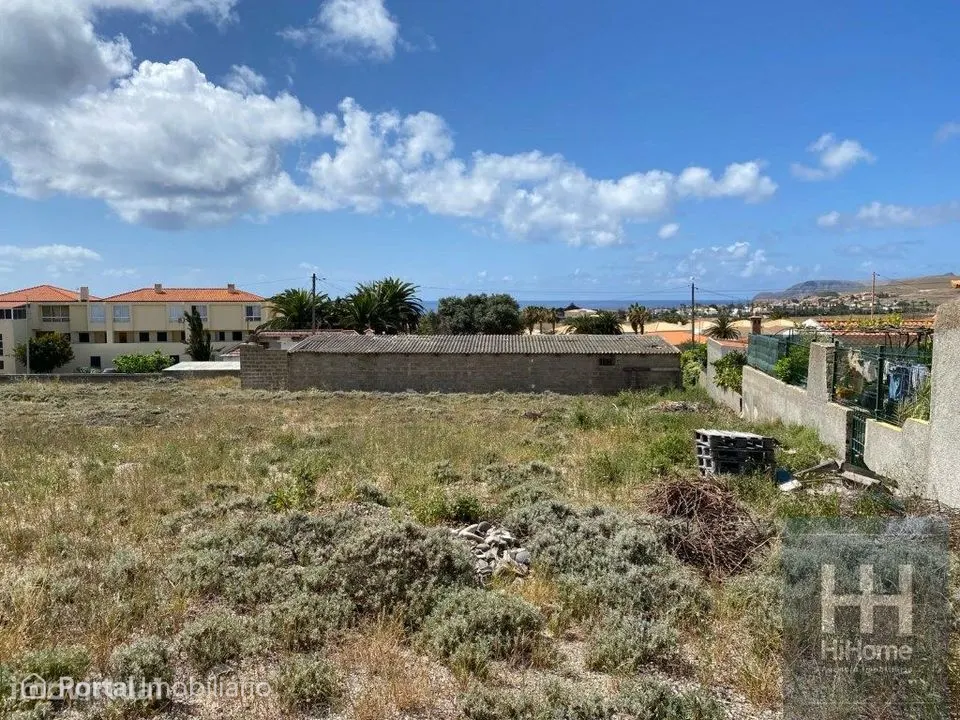 Lote de terreno para construção com 4.180 m2 na Ilha do Porto Santo