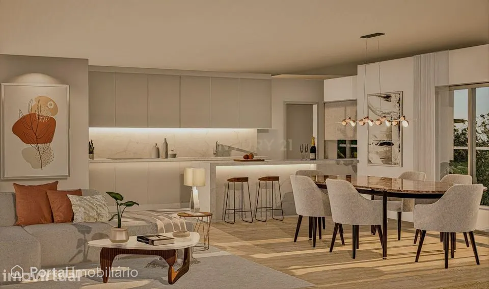 Apartamento de luxo T3 em construção em Montijo