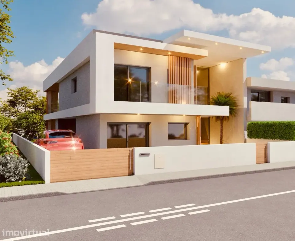 Terreno urbano de 346m² em Alhandra com projeto pronto a construir