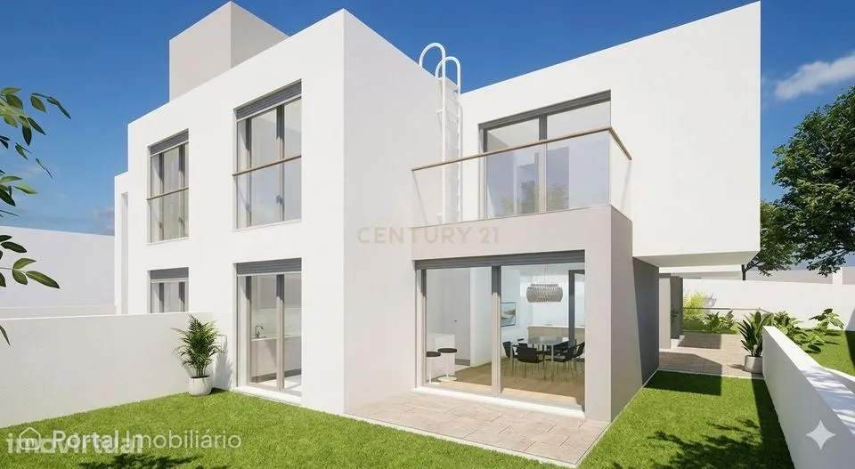 Moradia T4 Nova com Suítes, Garagem e Acabamentos à Escolha