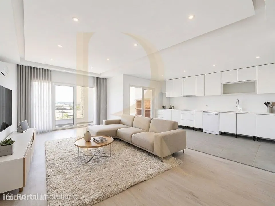 Apartamento T3 novo com elevador, parqueamento e arrecadação em con...
