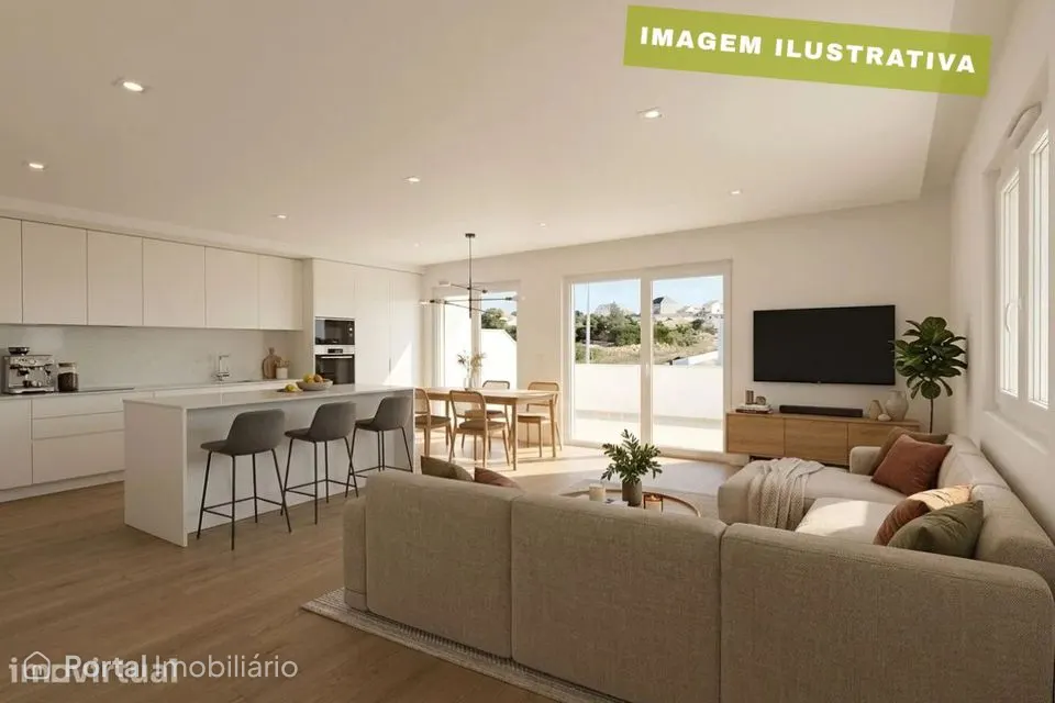 Apartamento T2 Novo com Terraço de 102 m² e Vista Mar na Ericeira