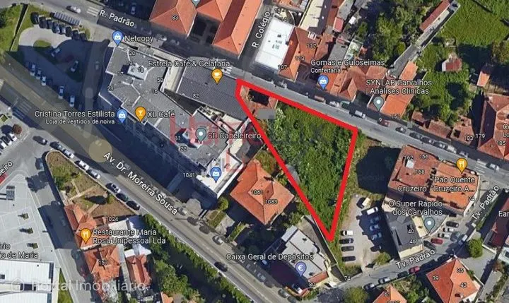 Terreno para construção - Centro dos carvalhos (Pedroso)