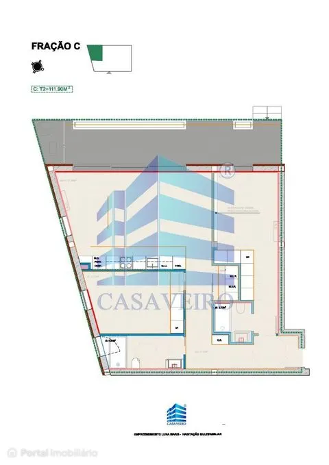 Apartamento T2 na Gafanha da Nazaré