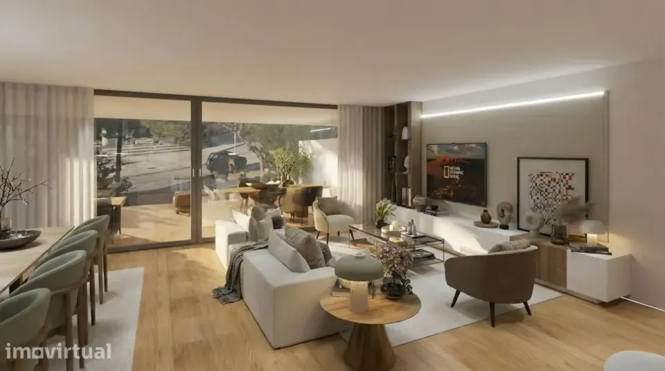 Apartamento T2 Duplex com Piscina e Jardim, praia de Cabedelo.V.Castel