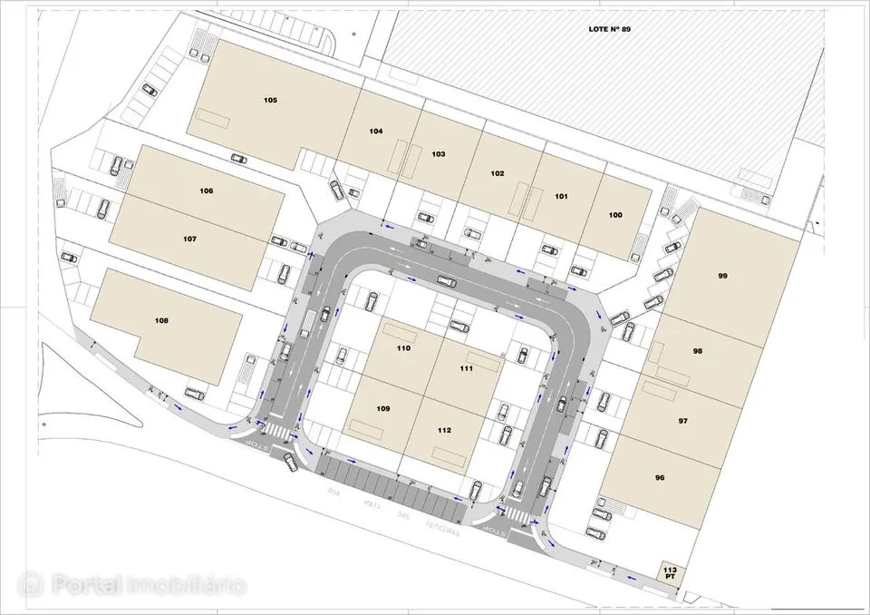 Amplo Lote de terreno com 1056m² destinado à construção de armazém