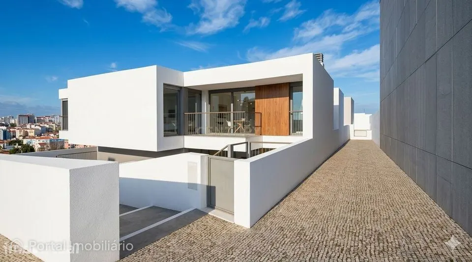 Moradia T4 Nova com Suítes, Garagem e Acabamentos à Escolha