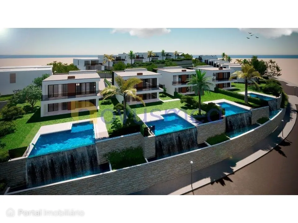 Lote construção condomínio moradias, vista de mar, Albufeira