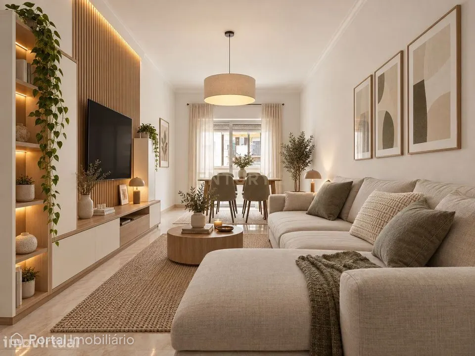 T2 no Feijó | 71 m² | Excelente luminosidade | Próximo da Fertagus de