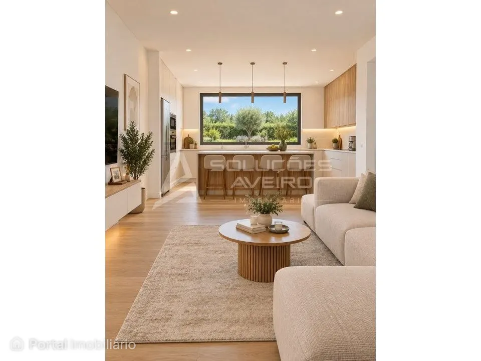 Moradia Térrea e Isolada T3 | Open Space 60,60 m² | Terreno 741m2