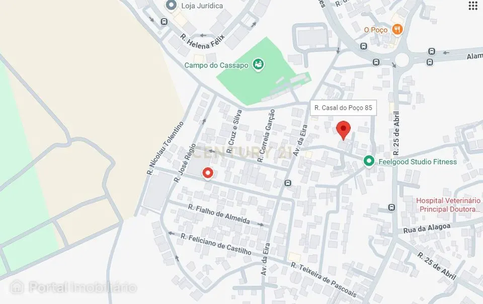 Terreno urbano situado numa zona tranquila e bem servida da Charneca d