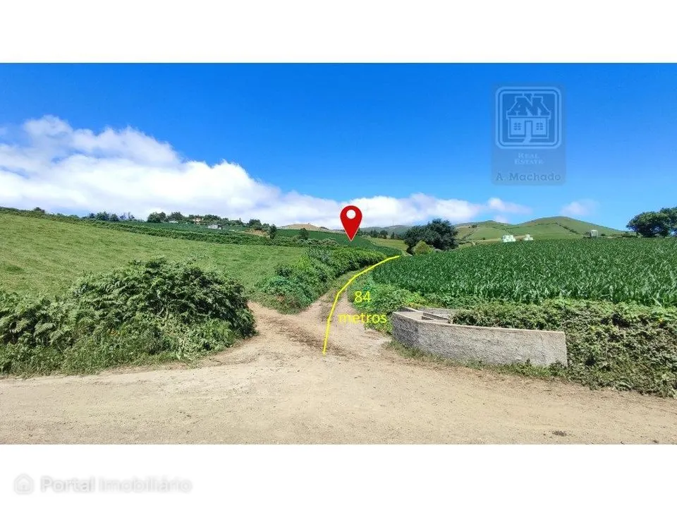VENDA de AMPLO TERRENO - Santa Cruz, Lagoa (Açores), Ilha de São Mi...
