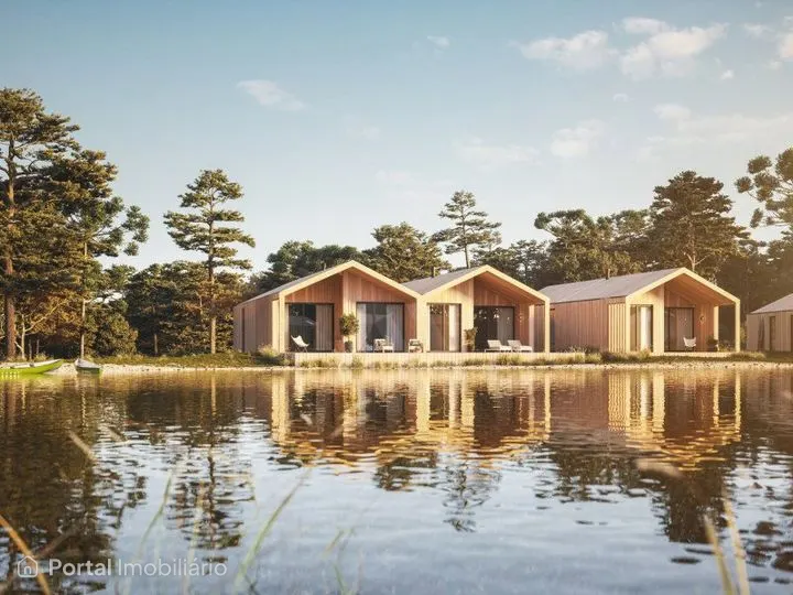 Moradia T1 (LakeHouse) com 72,85 m2, inserida num resort 5*, junto à Lagoa de Óbidos