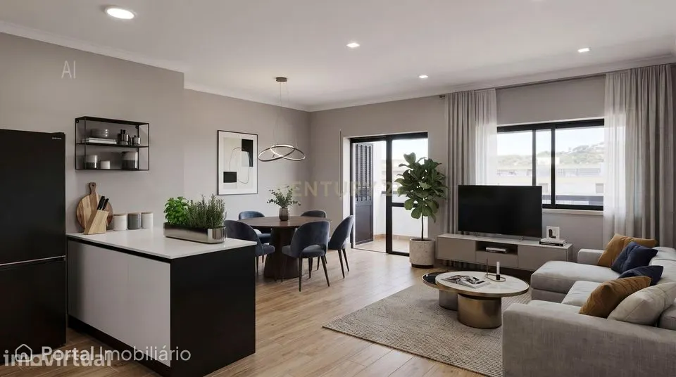 Apartamento T1, totalmente remodelado