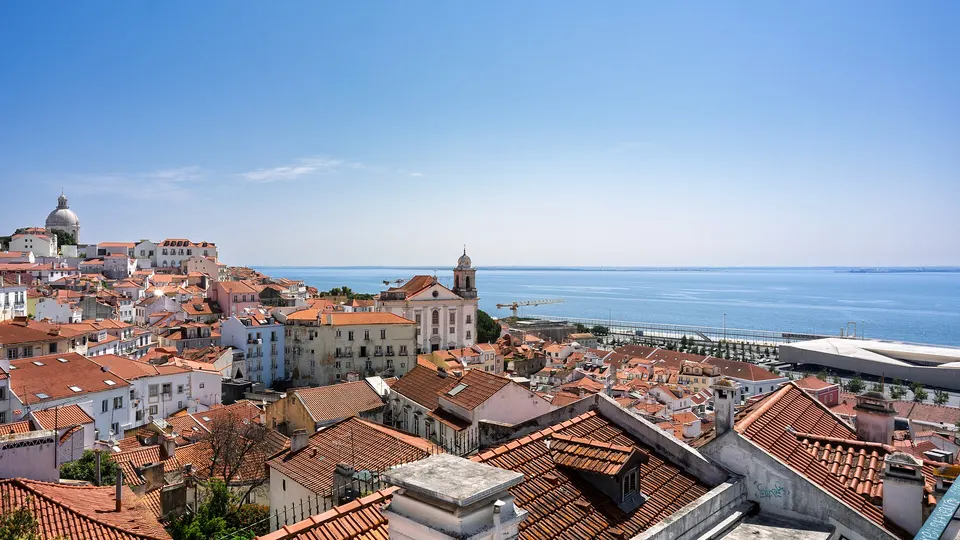 Alfama e o Tejo, Lisboa